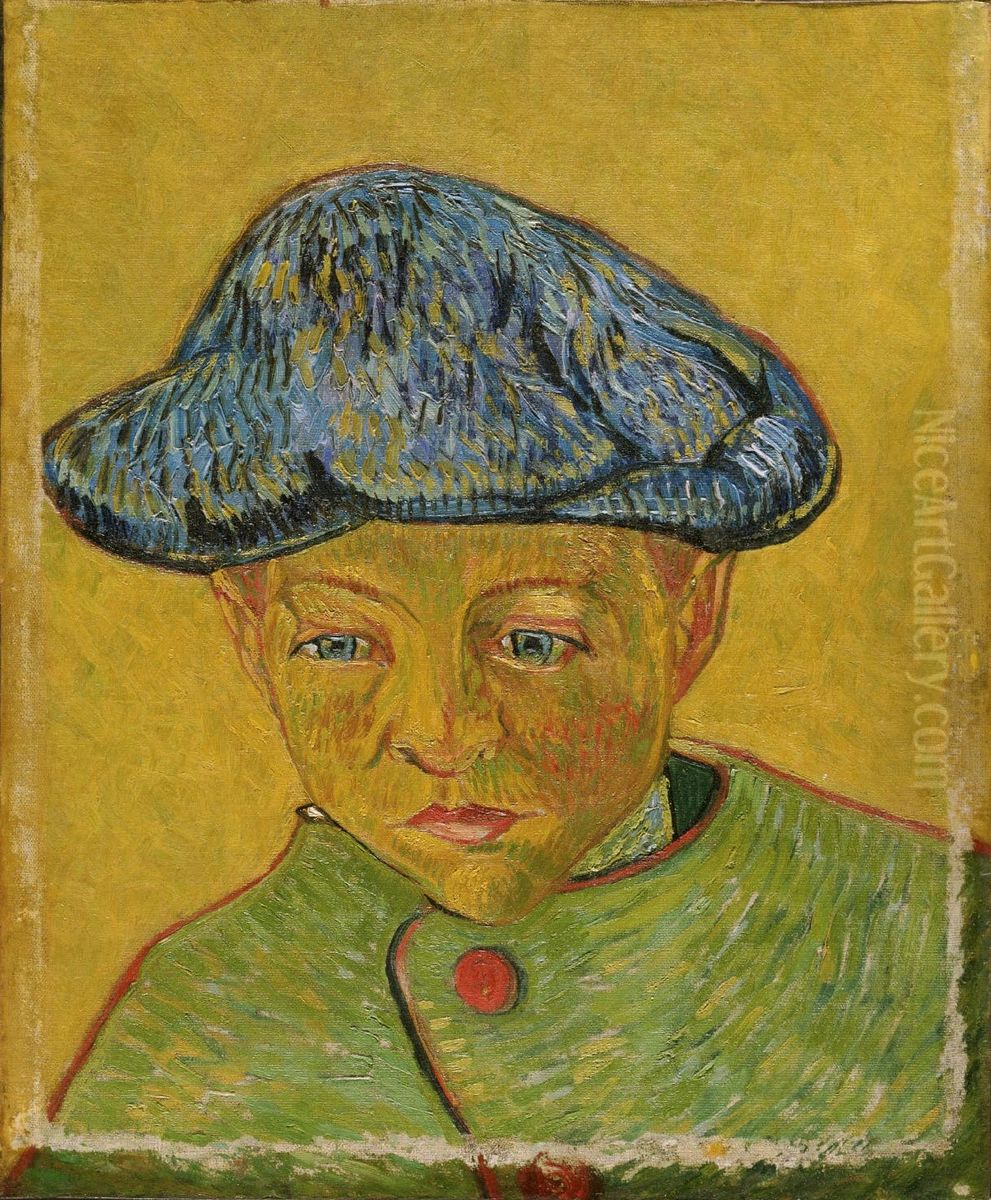 Portrait Of Camille Roulin Oil Painting by Vincent Van Gogh