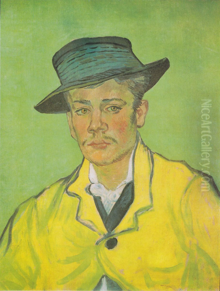 Portrait Of Armand Roulin Oil Painting by Vincent Van Gogh