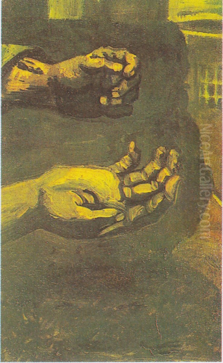 Two Hands Oil Painting by Vincent Van Gogh