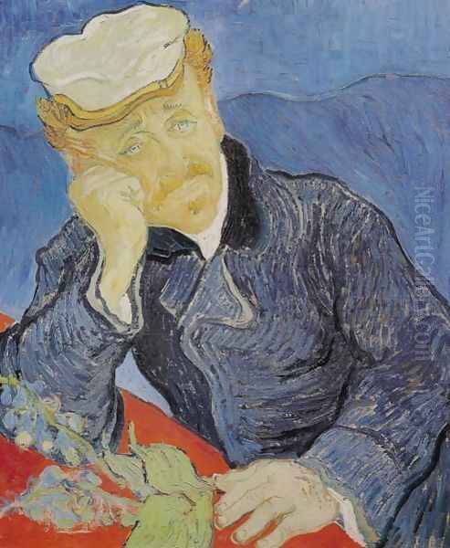 Dr. Paul Gachet Oil Painting by Vincent Van Gogh