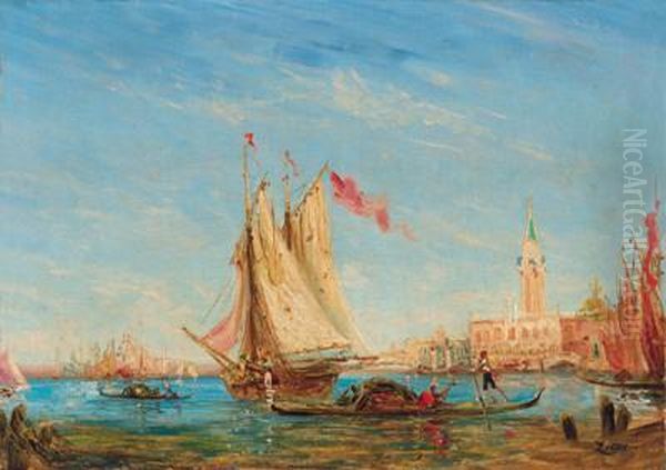 Der Kunstler Besuchte Die 
Kunstschule Von Dijon Und Ging 1840 Uberlyon Nach Marseille Und 1841 
Nach Italien. In Den Jahren 1841-43begleitete Er Den Fursten Grigorij 
Gagarin Von Nizza Uberodessa Oil Painting by Felix Ziem