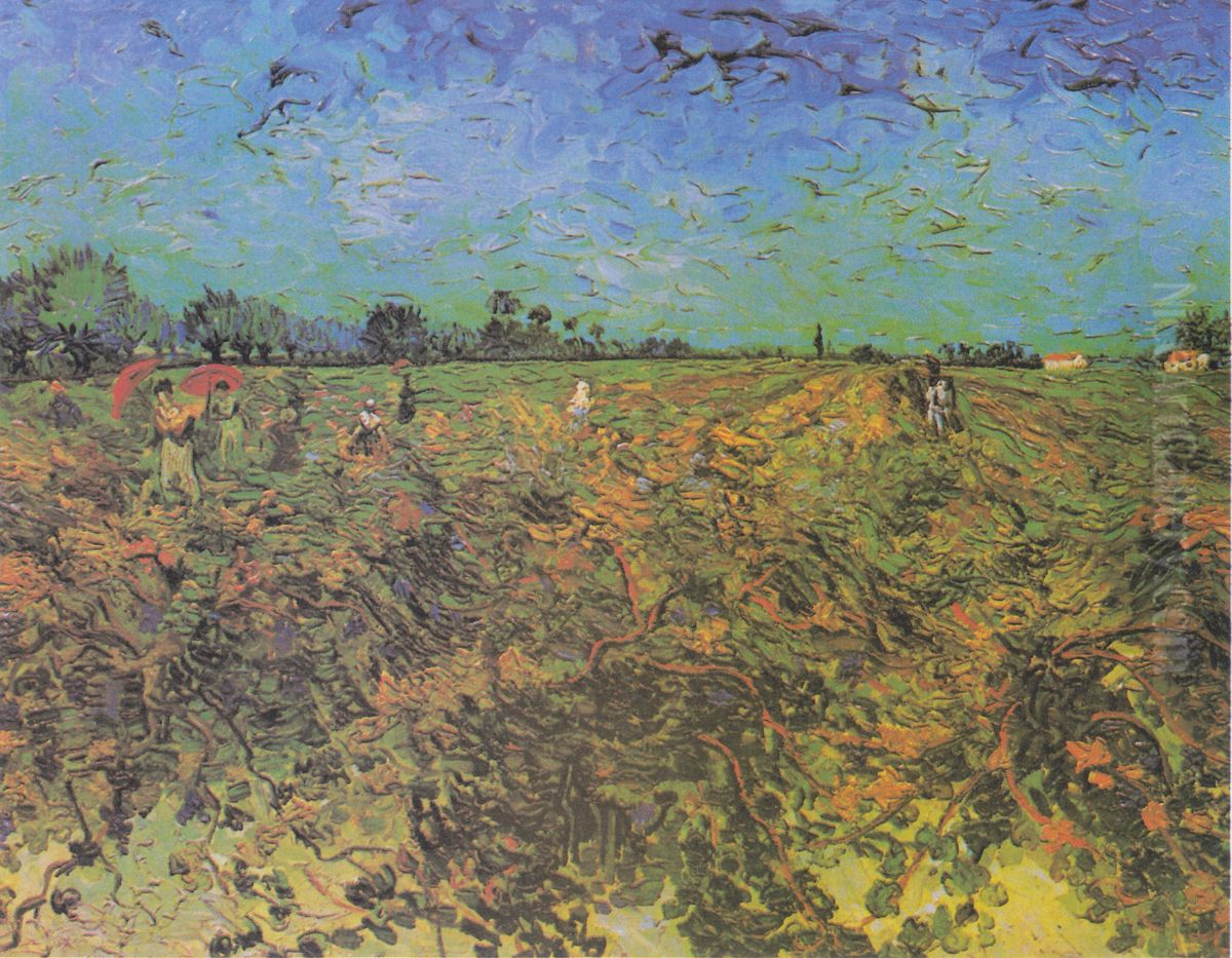 The Green Vineyard Oil Painting by Vincent Van Gogh