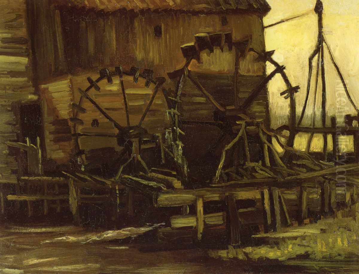 Water Mill At Gennep Oil Painting by Vincent Van Gogh
