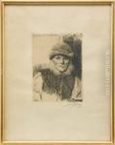 Lavards Anders Oil Painting by Anders Zorn