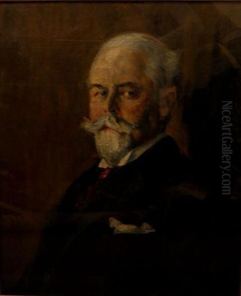 Portrait Of George Sumner Bullock Oil Painting by Anders Zorn