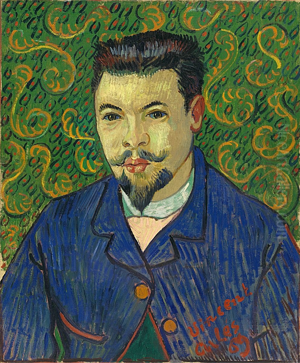 Portrait Of Doctor Felix Rey Oil Painting by Vincent Van Gogh