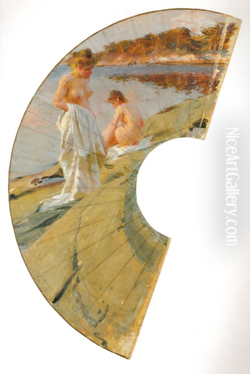 The Bathers Oil Painting by Anders Zorn