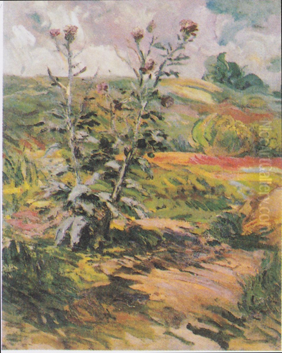 Thistles Oil Painting by Vincent Van Gogh