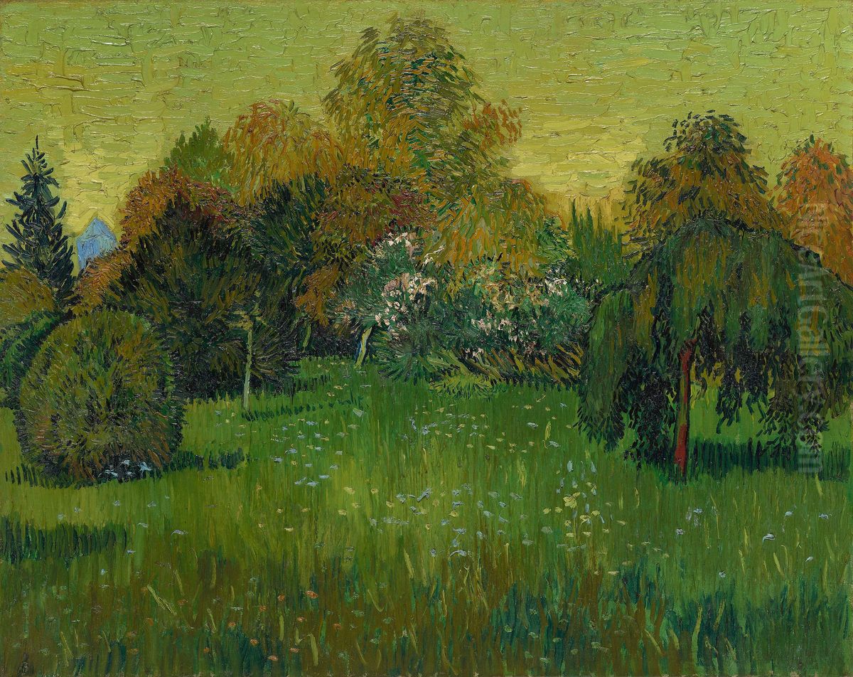 The Poet's Garden Oil Painting by Vincent Van Gogh