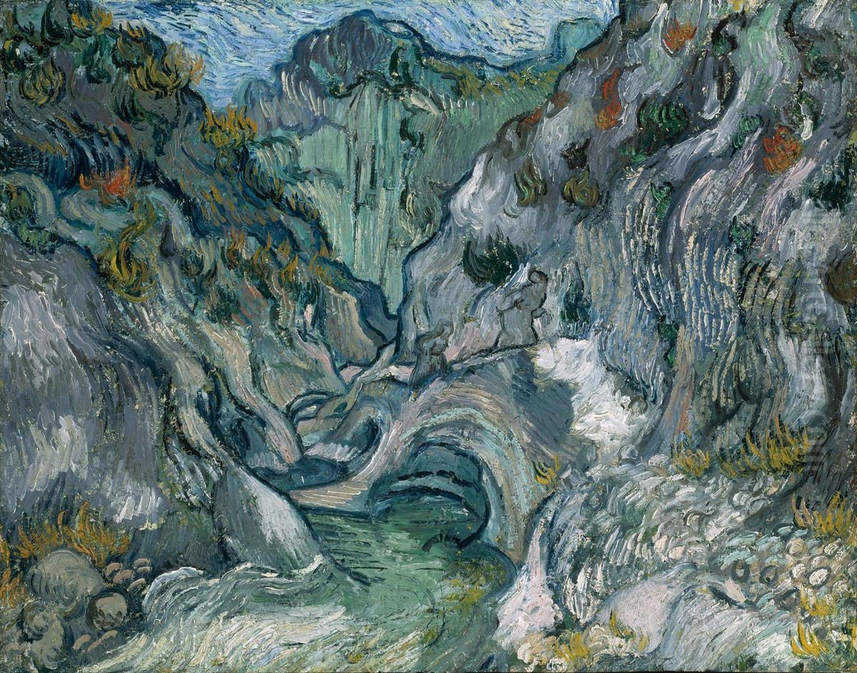 Ravine Oil Painting by Vincent Van Gogh