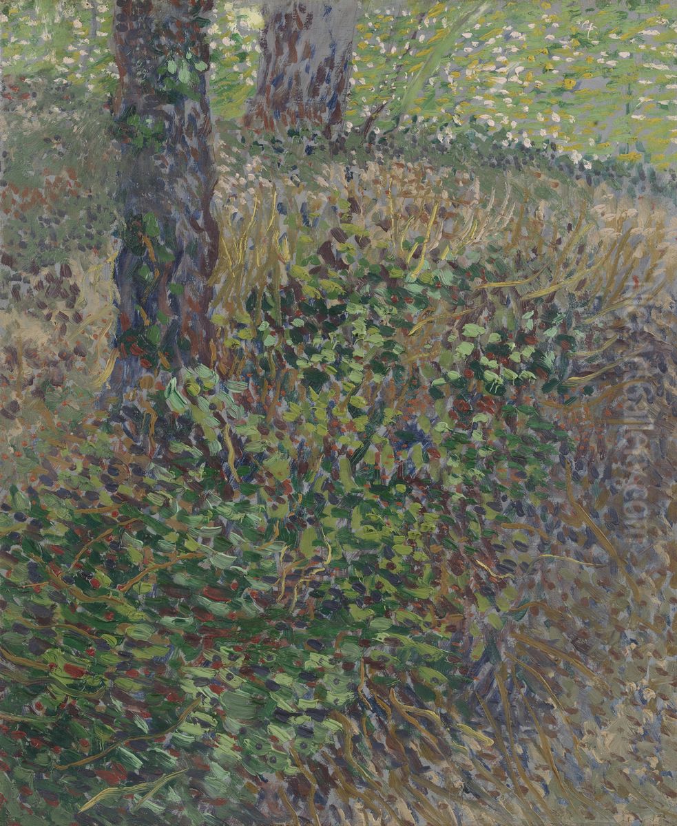 Undergrowth Oil Painting by Vincent Van Gogh