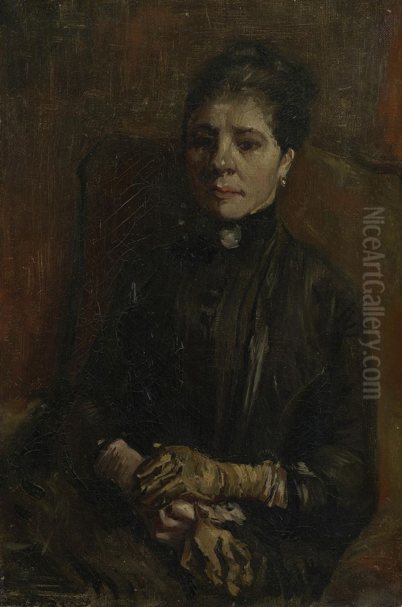 Portrait of a Woman Oil Painting by Vincent Van Gogh