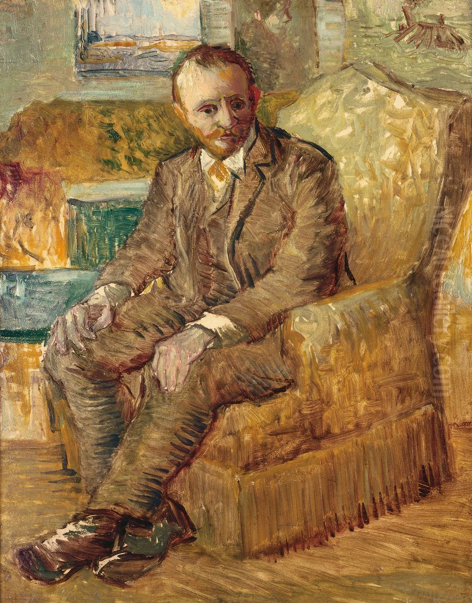 Portrait of Alexander Reid Oil Painting by Vincent Van Gogh