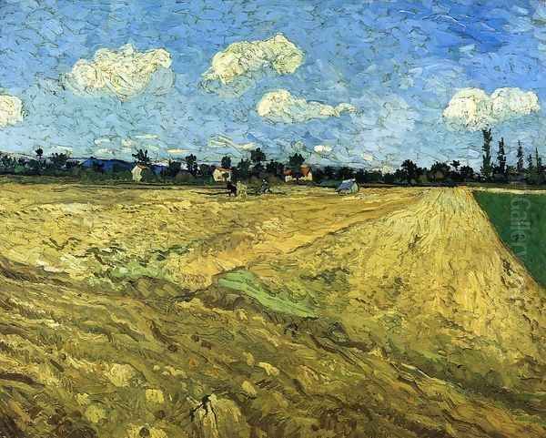 The Ploughed Field Oil Painting by Vincent Van Gogh