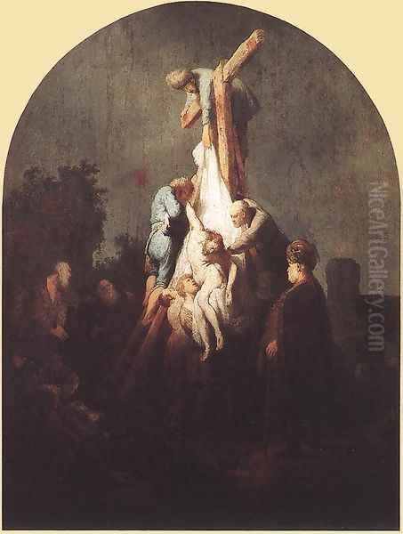 Deposition from the Cross 1634 Oil Painting by Harmenszoon van Rijn Rembrandt