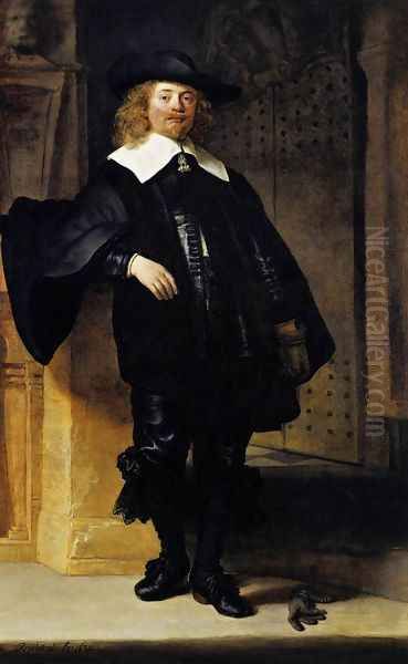 Portrait of Andries de Graeff 1639 Oil Painting by Harmenszoon van Rijn Rembrandt