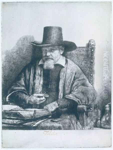 Arnold Thorlinx Oil Painting by Harmenszoon van Rijn Rembrandt