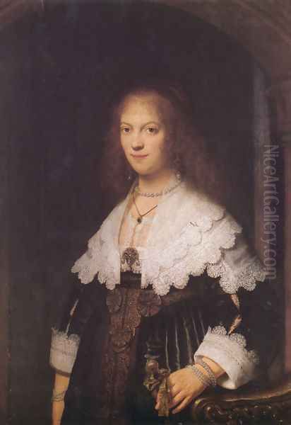 Maria Trip Oil Painting by Harmenszoon van Rijn Rembrandt