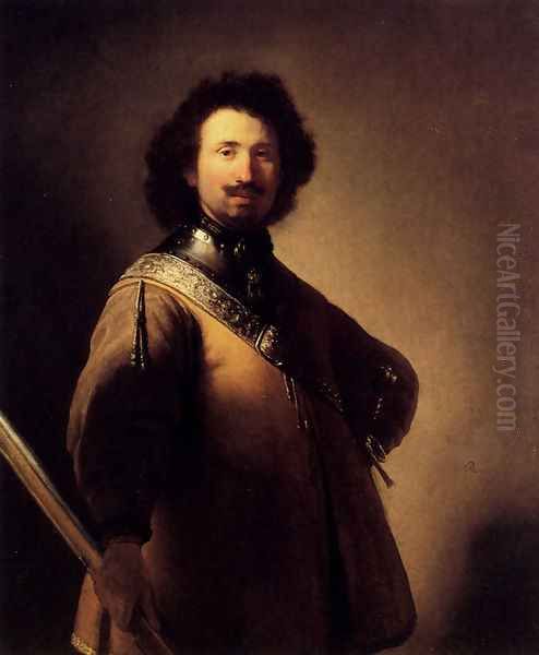 Portrait Of Joris de Caullery Oil Painting by Harmenszoon van Rijn Rembrandt