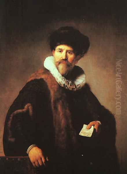 Nicolaes Ruts 1631 Oil Painting by Harmenszoon van Rijn Rembrandt