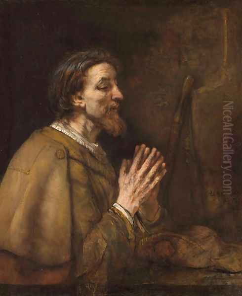 Saint James the Greater Oil Painting by Harmenszoon van Rijn Rembrandt