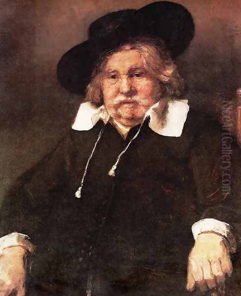 Portrait of an Elderly Man Oil Painting by Harmenszoon van Rijn Rembrandt