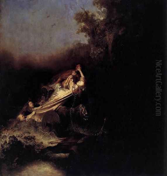 Rape of Proserpina Oil Painting by Harmenszoon van Rijn Rembrandt