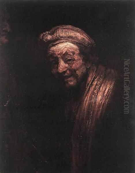 Self-Portrait 5 Oil Painting by Harmenszoon van Rijn Rembrandt
