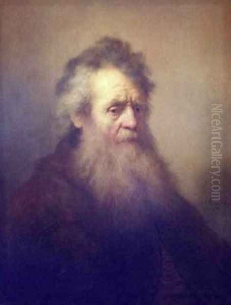 Portrait of an Old Man 3 Oil Painting by Harmenszoon van Rijn Rembrandt