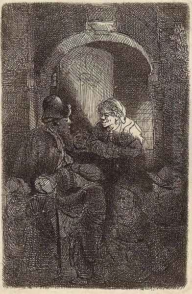 The Schoolmaster Oil Painting by Harmenszoon van Rijn Rembrandt