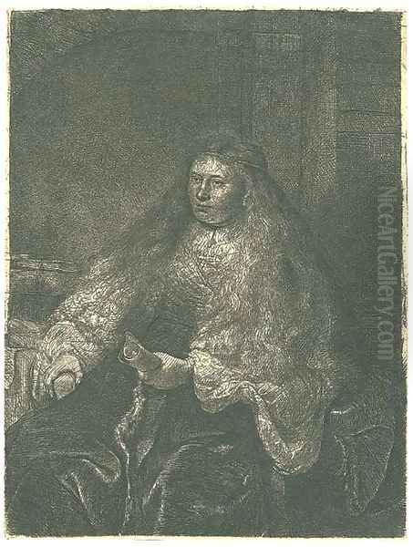 The great Jewish Bride 3 Oil Painting by Harmenszoon van Rijn Rembrandt