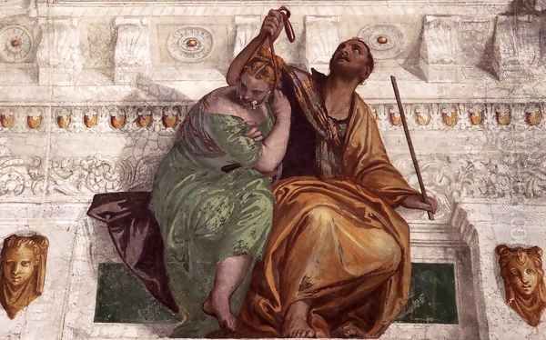 Nemesis Oil Painting by Paolo Veronese (Caliari)