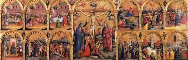 Passion Polyptych Oil Painting by Antonio Vivarini