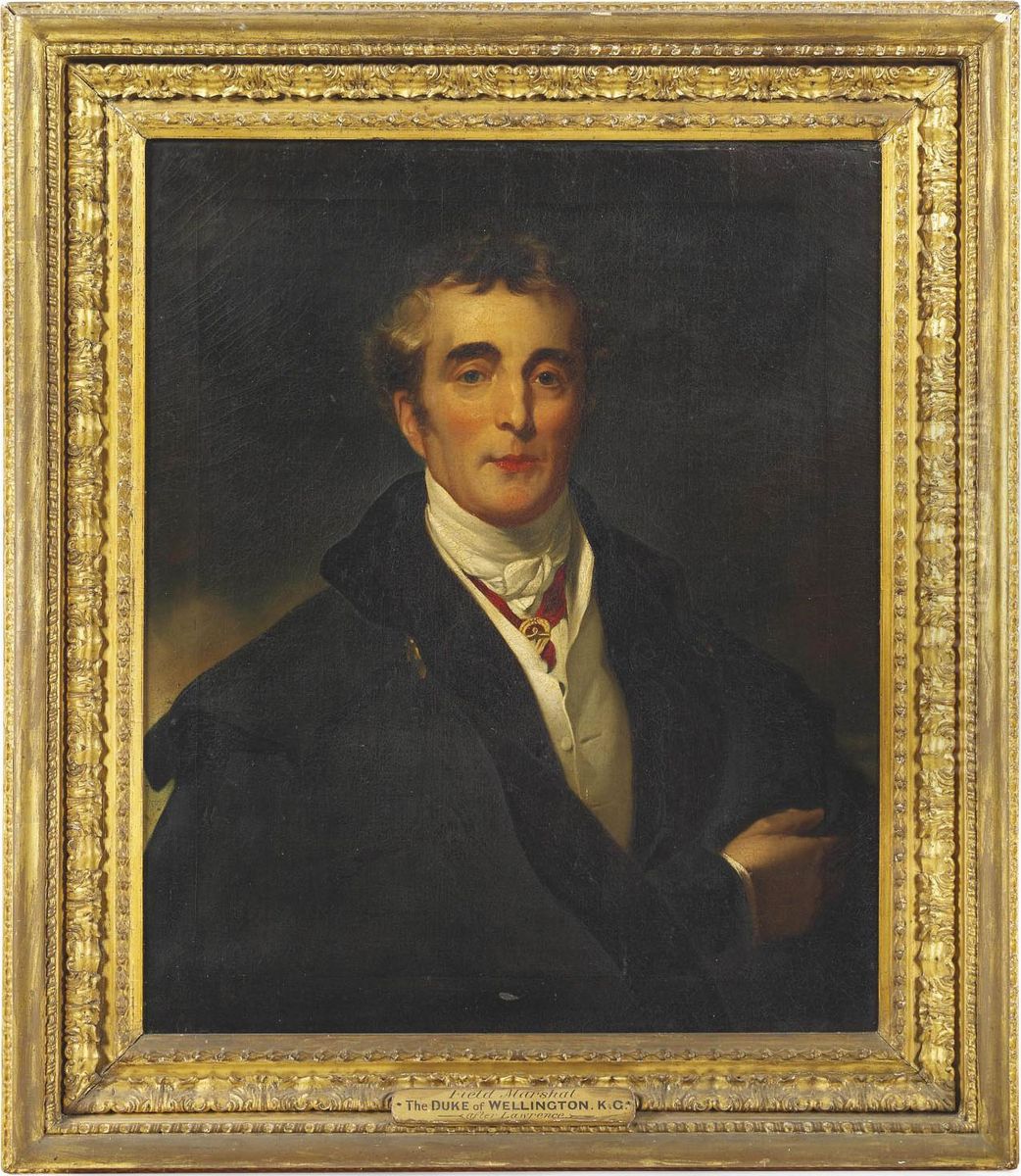 Portrait Of Arthur Wellesley Oil Painting by Sir Thomas Lawrence