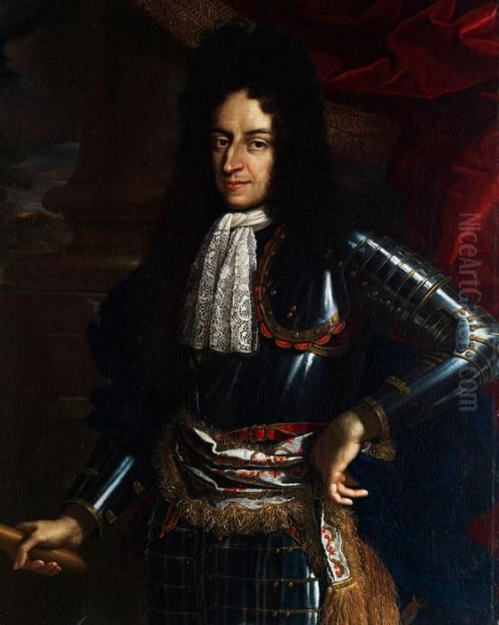 Portrait Des Kunftigen Konigs 
Wilhelm Iii. Von England, Noch Als Statthalter Der Niederlande 
Ol Oil Painting by Benedetto Gennari