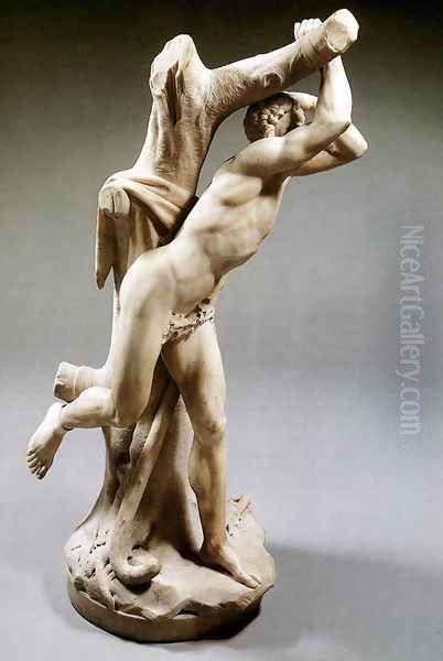 Marsyas Oil Painting by Christophe Veyrier