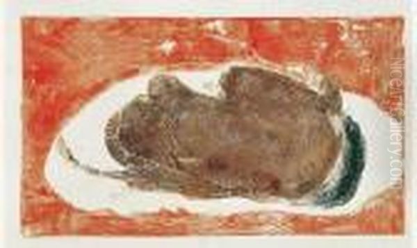 Manao Tupapau. 1893-1894. Oil Painting by Paul Gauguin