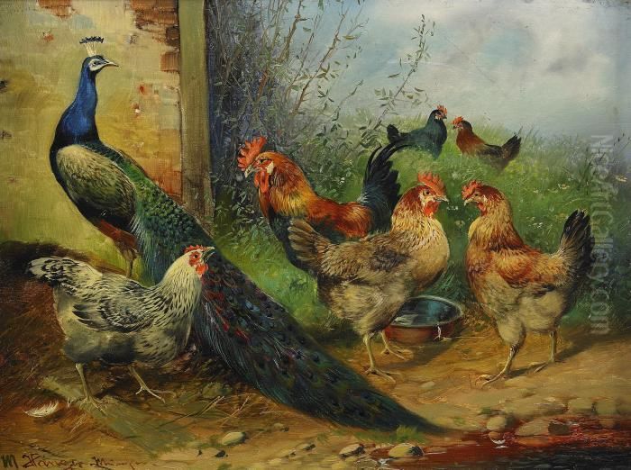 Tupp Oil Painting by Max I Hanger