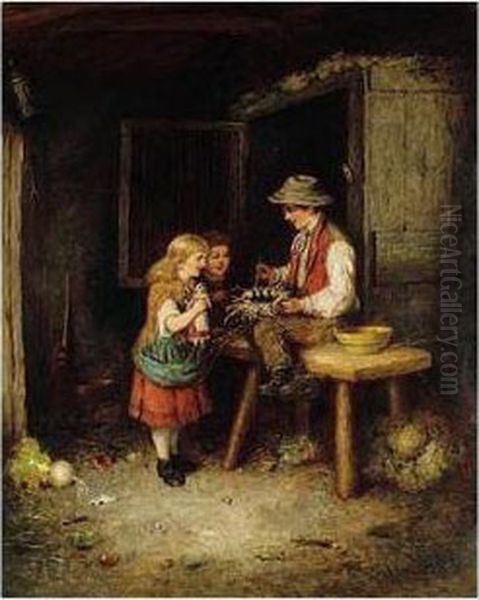 Spoils Of Sport Oil Painting by Mark W. Langlois