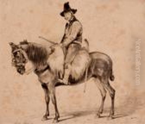 Jose Maria Oil Painting by John Frederick Lewis