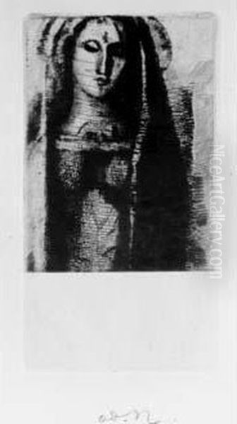 Princesse Maleine. 1892. Oil Painting by Odilon Redon