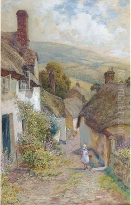 On The Way Home Oil Painting by Arthur Claude Strachan