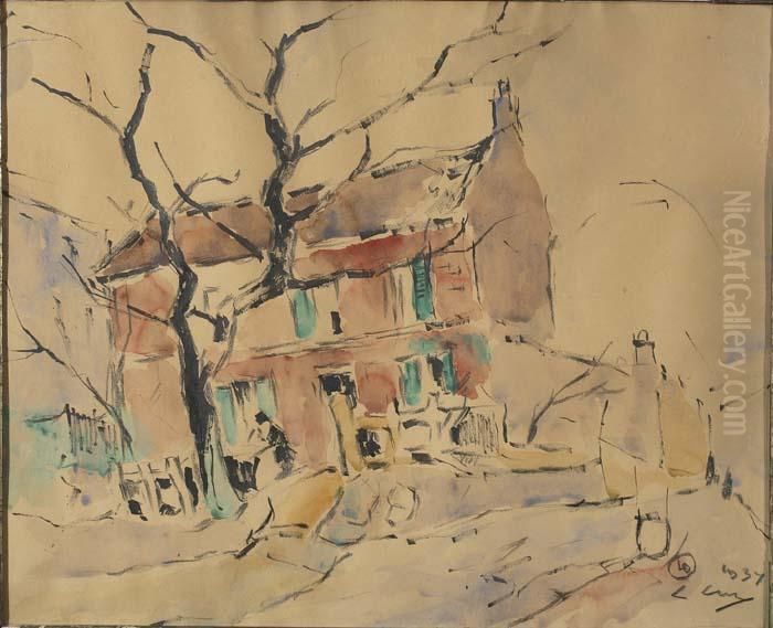 Untitled Oil Painting by Lesser Ury