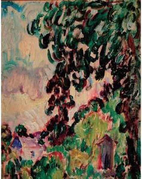 Le Cabanon. Oil Painting by Louis Valtat