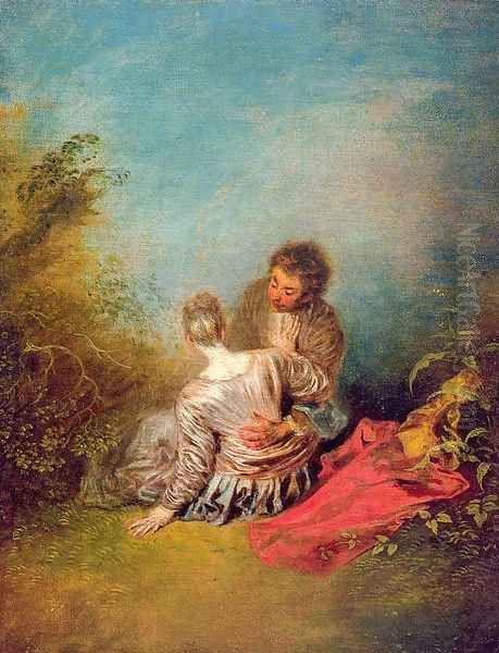 The Misste 1719 Oil Painting by Jean-Antoine Watteau