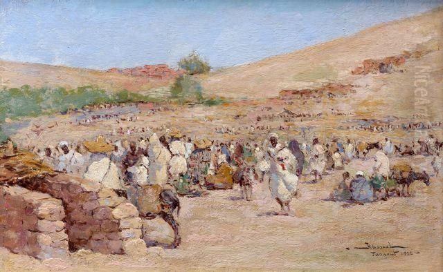 Tanaout Oil Painting by Felipe Barantes Abascal