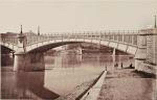 Lyon Oil Painting by Edouard Denis Baldus