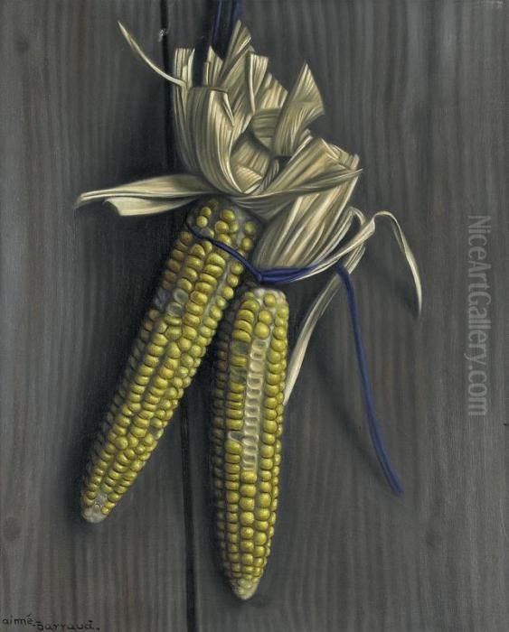 Stillleben Mit Maiskolben Oil Painting by Aime Barraud