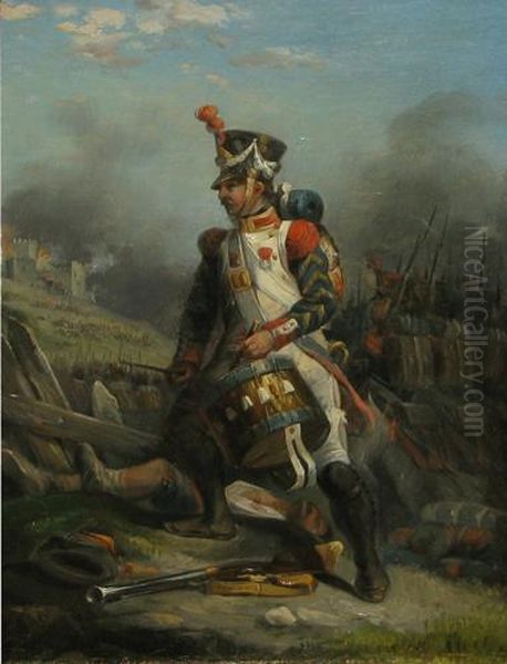 Tobosarul Oil Painting by Jean Baptiste Bertrand