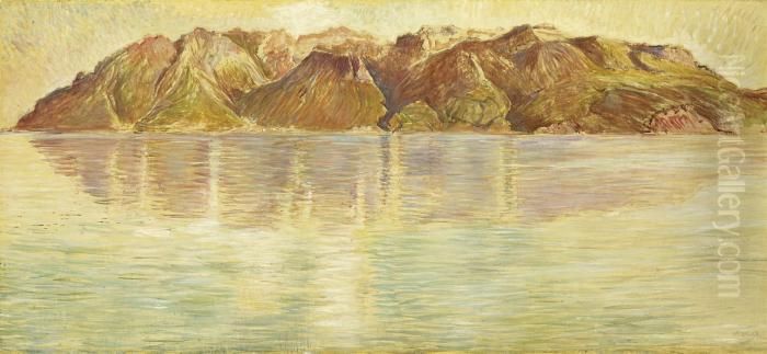 Le Grammont Oil Painting by Ernest Bieler